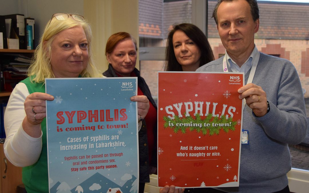 Rise in Lanarkshire syphilis cases prompts health warning