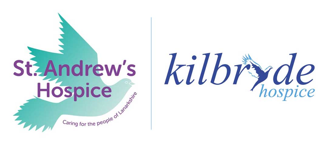 St Andrew's Hospice and Kilbryde Hospice logos