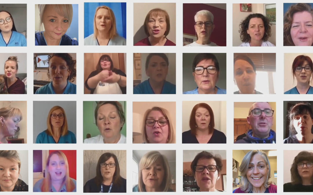 NHS Lanarkshire staff choir sing song of hope