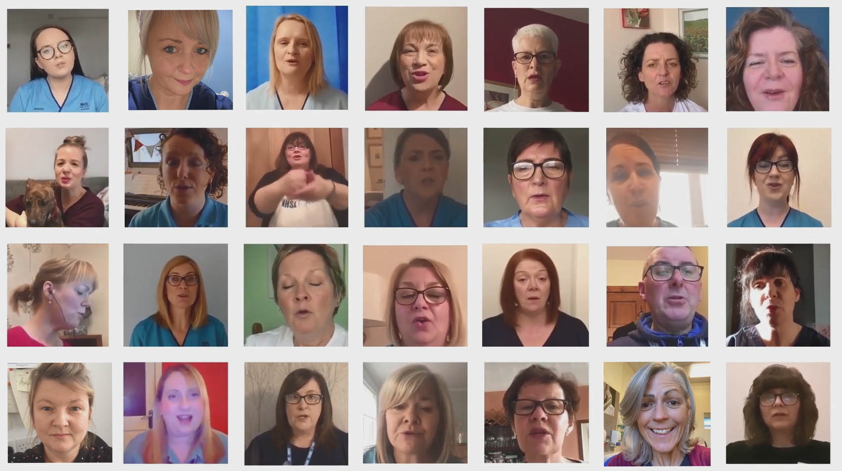 Image of NHS Lanarkshire Choir members