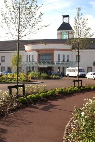 Wishaw General Front Entrance