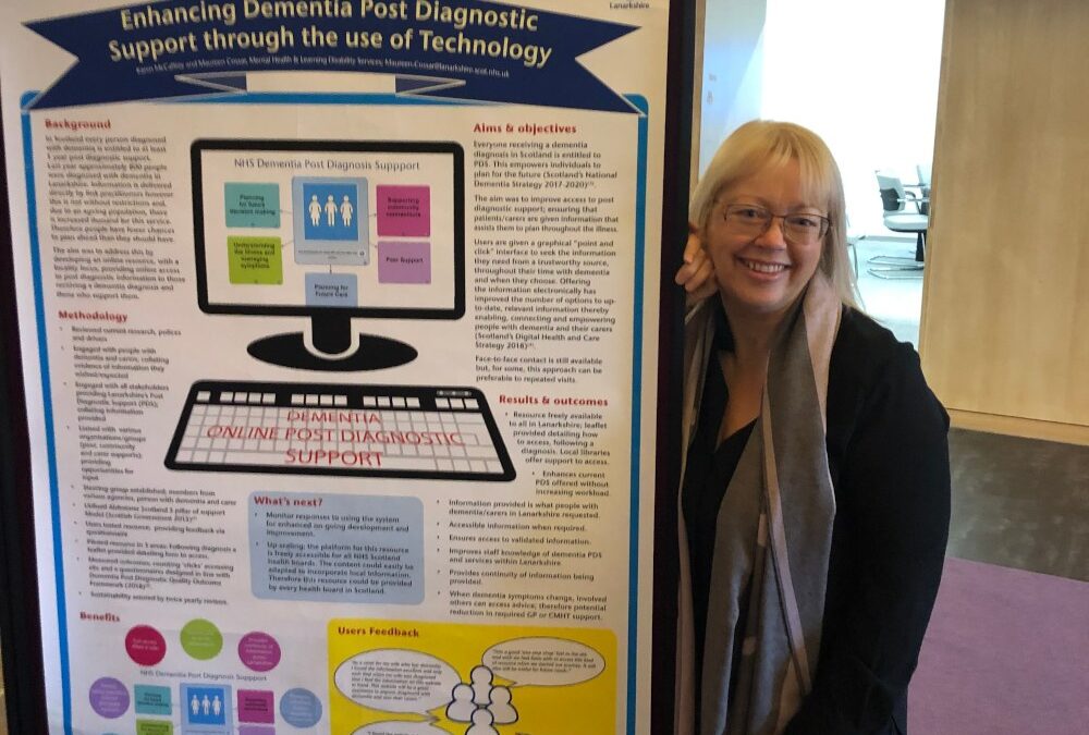 NHS Lanarkshire wins award for support of newly diagnosed dementia patients