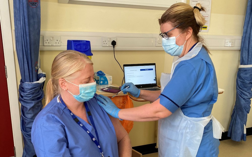 Delivery of the eagerly-awaited covid-19 vaccine has started in Lanarkshire