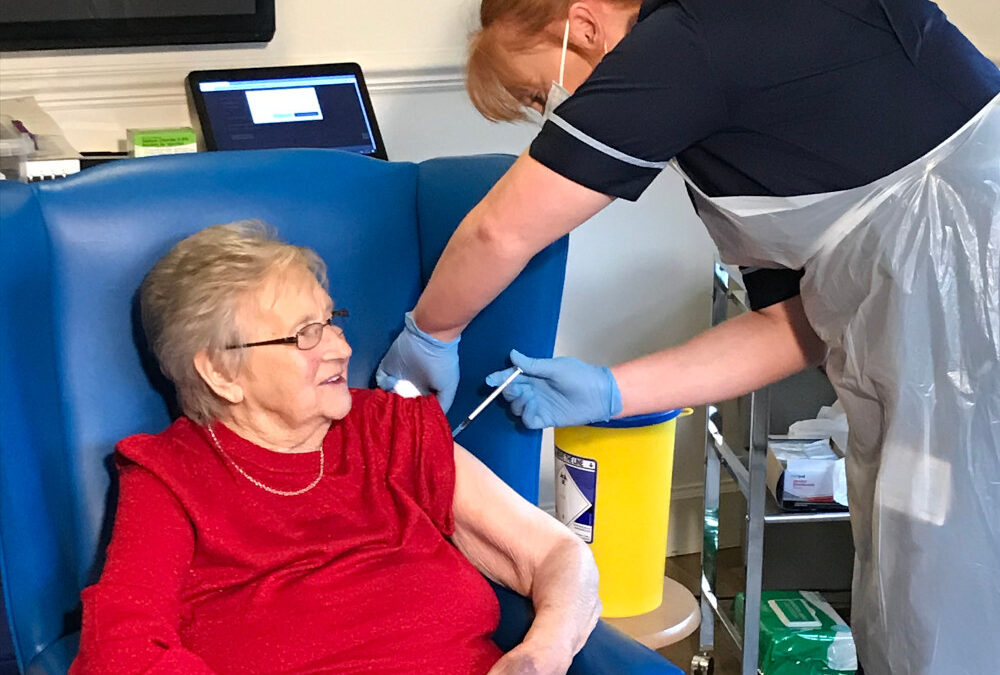 All eligible Lanarkshire care home residents now received first dose of Covid-19 vaccine