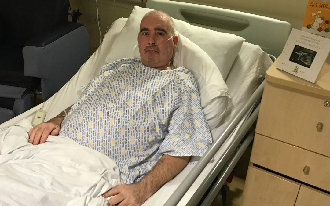 Brian looks forward to wedding and bundle of joy after long stay in intensive care with COVID
