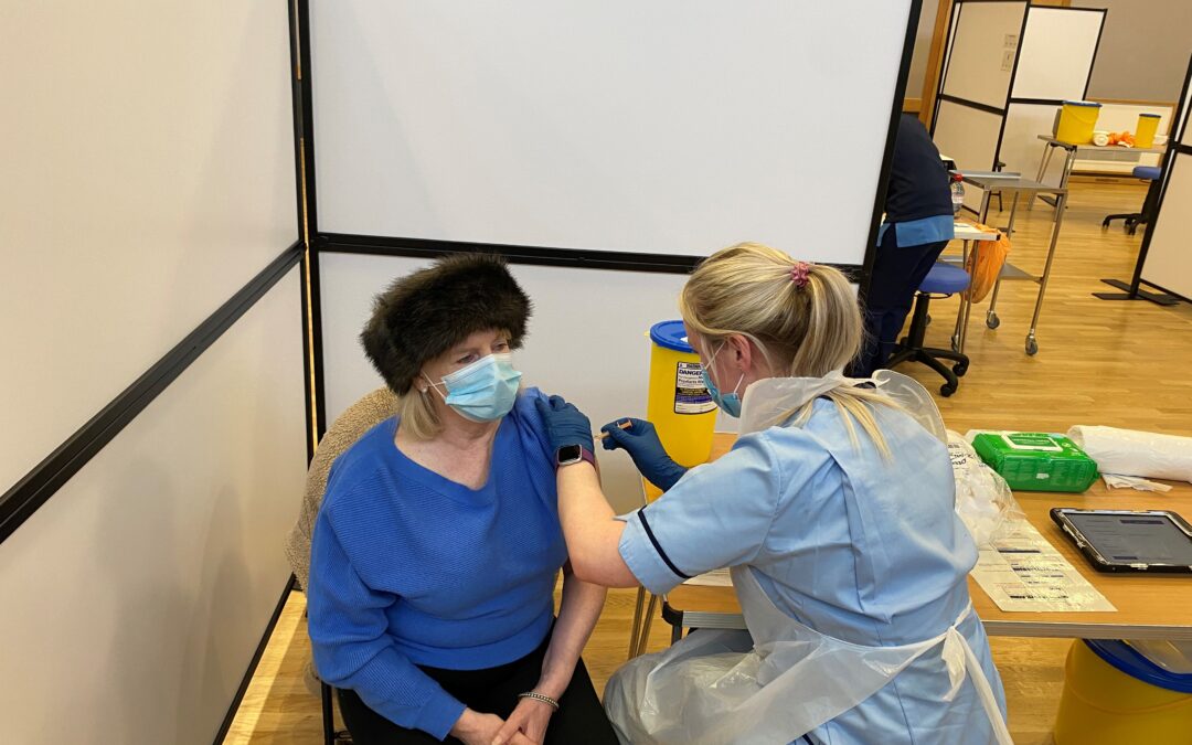 Mass vaccination clinics start across Lanarkshire