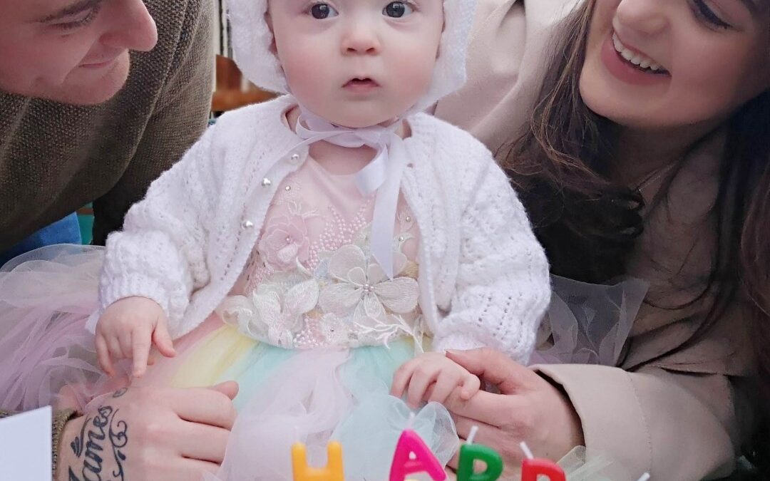 Tot who battled COVID is almost one year old