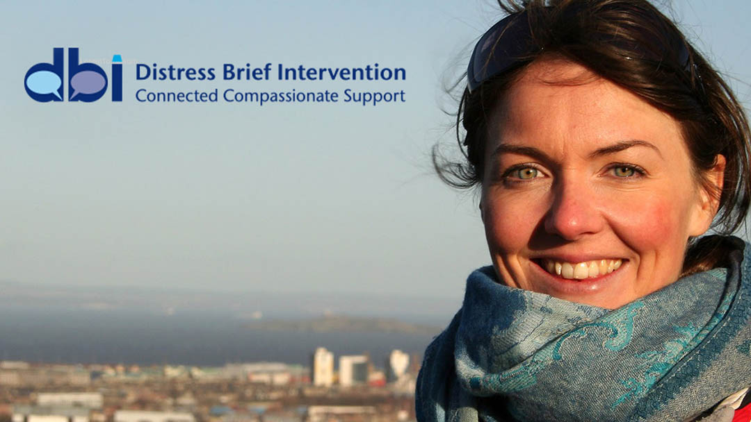 Image of distress brief intervention logo