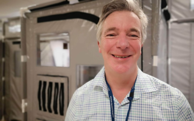 Isolation pods installed to help manage patients in safe environment