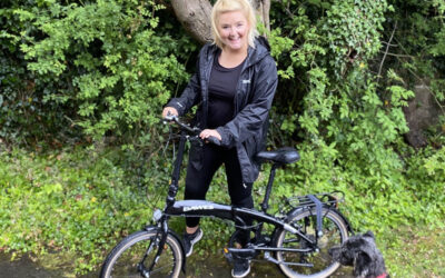 Kathleen reaps the benefits of free bike loan