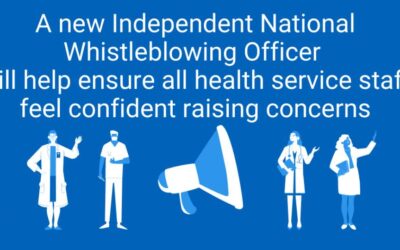 Whistleblowing champion on new process to help staff raise patient safety concerns