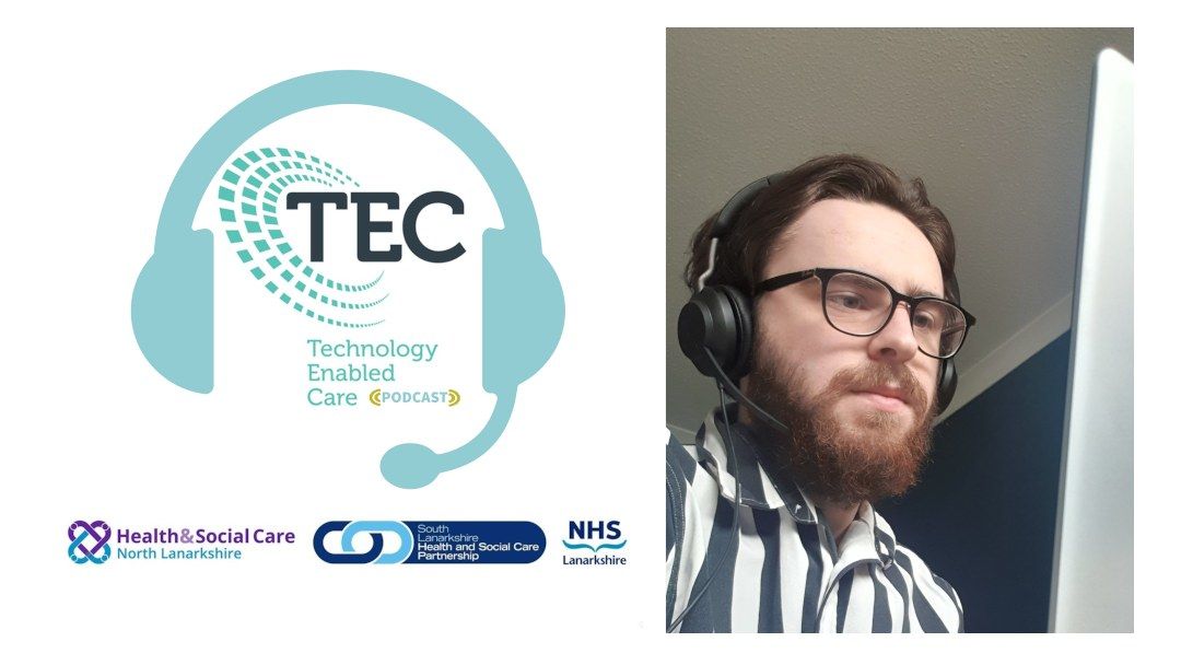 Ewan Summers with TEC Podcast logo