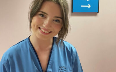New midwife Emily Seggie describes joining the NHS Lanarkshire team during the pandemic