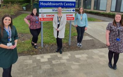 Community mental health team put on their walking boots for charity