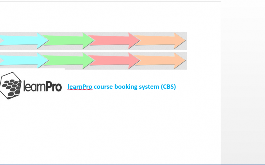 learnPro course booking system coming soon