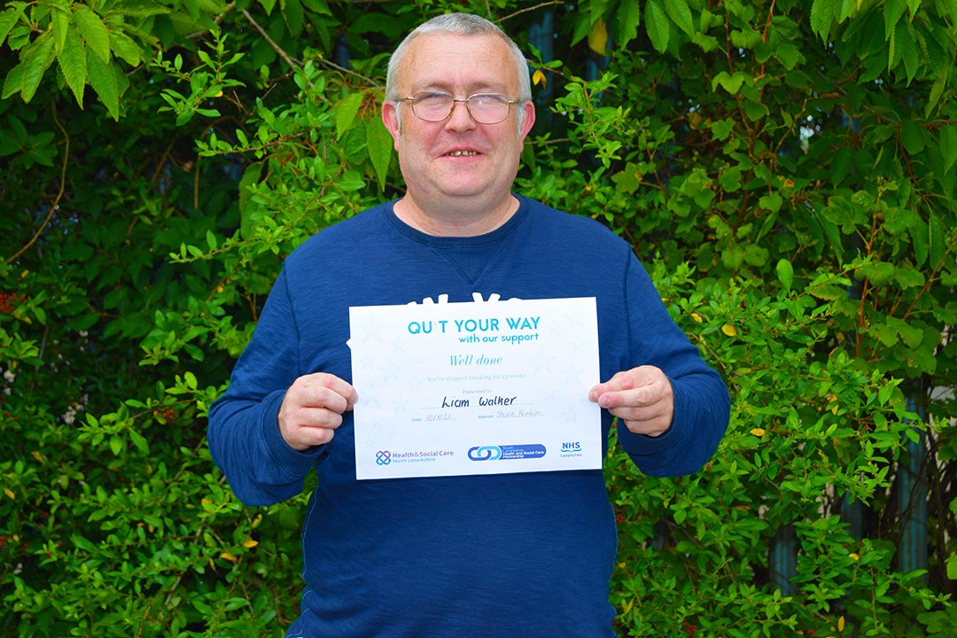 Liam - Quit Your Way service user