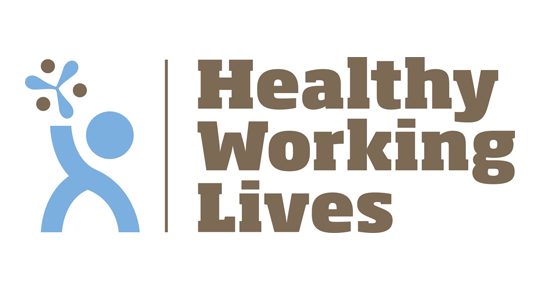 Healthy Working lives logo