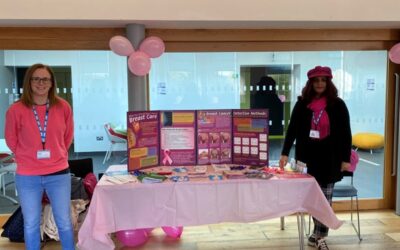 Clydesdale health improvement team mark Breast Cancer Awareness Month
