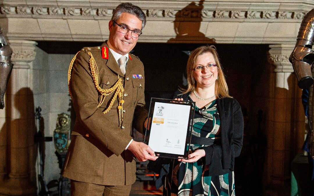 Honoured for outstanding support towards the Armed Forces