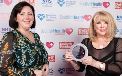 Coatbridge Living Well in the Community team is honoured at this year’s Scottish Health Awards