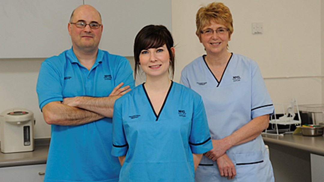 Image of uniformed occupational therapists