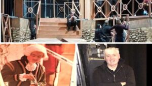 Peter McCrossan archive photos of work on stage