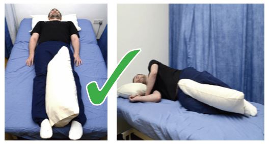 How to Sleep After Total Hip Replacement Surgery