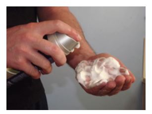 shaving foam