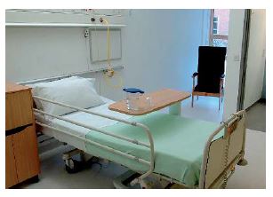 hospital bed