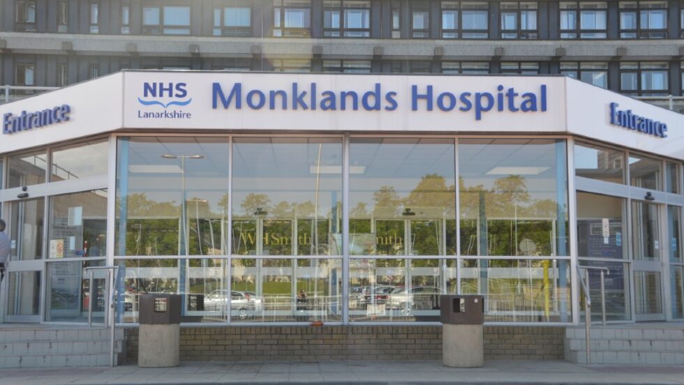 Works underway at Monklands due to traces of aspergillus NHS Lanarkshire