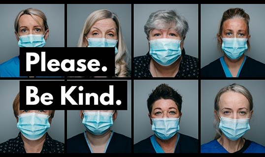 ‘Please. Be Kind’ – nurse’s poignant plea– as reports of violence and aggression continue