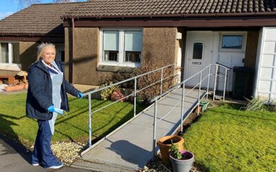 When Covid stopped the world, Jill stepped forward into a job she loves
