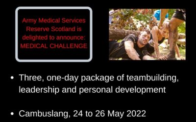 Army Medical Services Reserve Scotland ‘Medical Challenge’