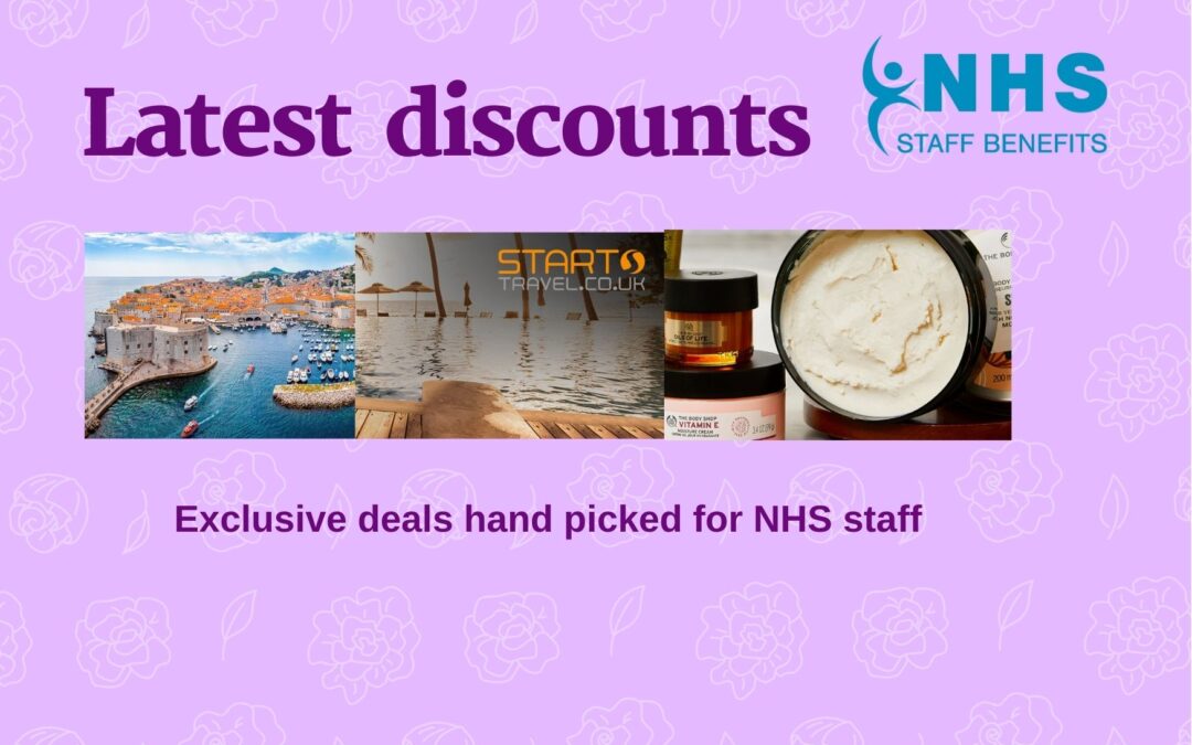 Latest discounts from NHS Staff Benefits
