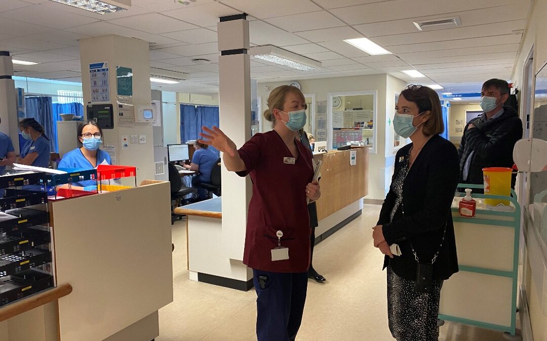 NHS Scotland’s CE Visits UHW