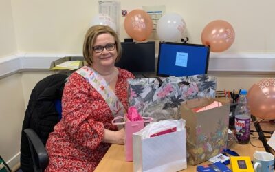 Clinical lead nurse specialist Kim Gribben retires after remarkable 37 years’ service
