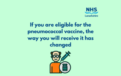 NHS Lanarkshire invites next groups eligible for pneumococcal vaccine