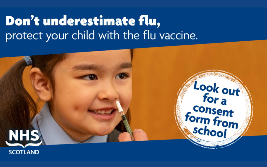 Parents encouraged to get children vaccinated against flu ahead of winter