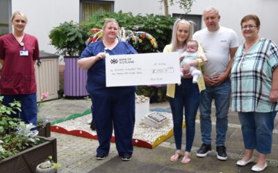 Staff delighted by generous donation