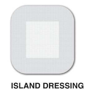 Illustration of an island dressing.