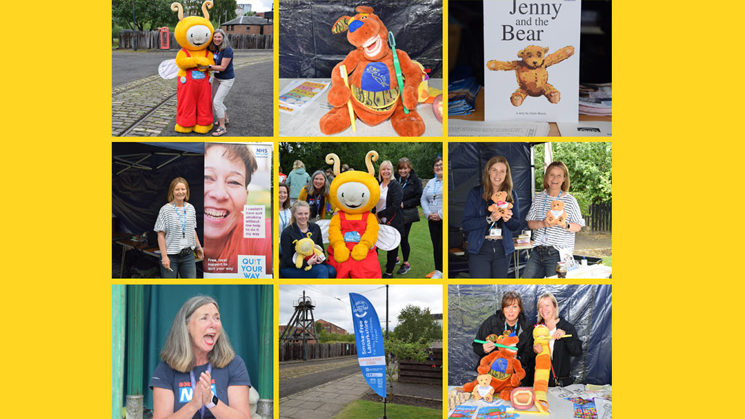 Playday photo collage