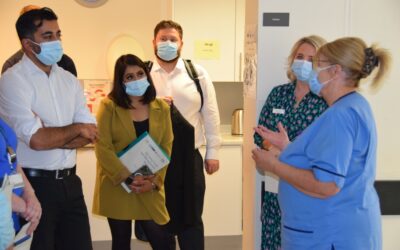 Cabinet Secretary and MP thank staff