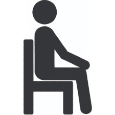 Illustration of a character sitting in a chair