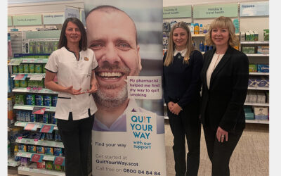 Pharmacy recognised for supporting people to quit smoking