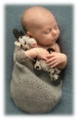 baby cuddling toy