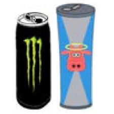 cans of energy drinks