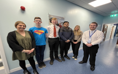 Local students undertake Apprenticeships in NHS Lanarkshire