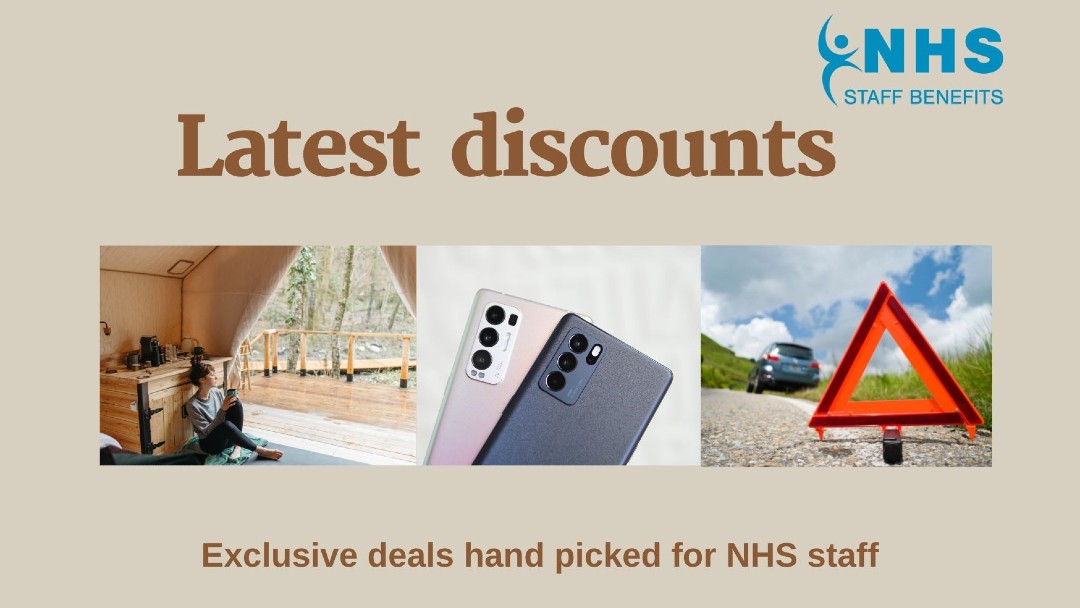 Latest discounts from NHS Staff Benefits
