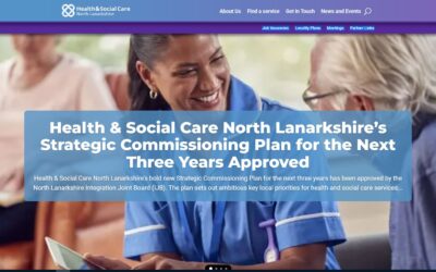 New Health & Social Care North Lanarkshire launches new website