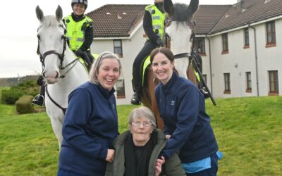 Special visit was ‘neigh’ bother